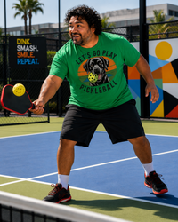 Load image into Gallery viewer, Labrador Pickleball Player T-Shirt – Retro Dog Sports Tee
